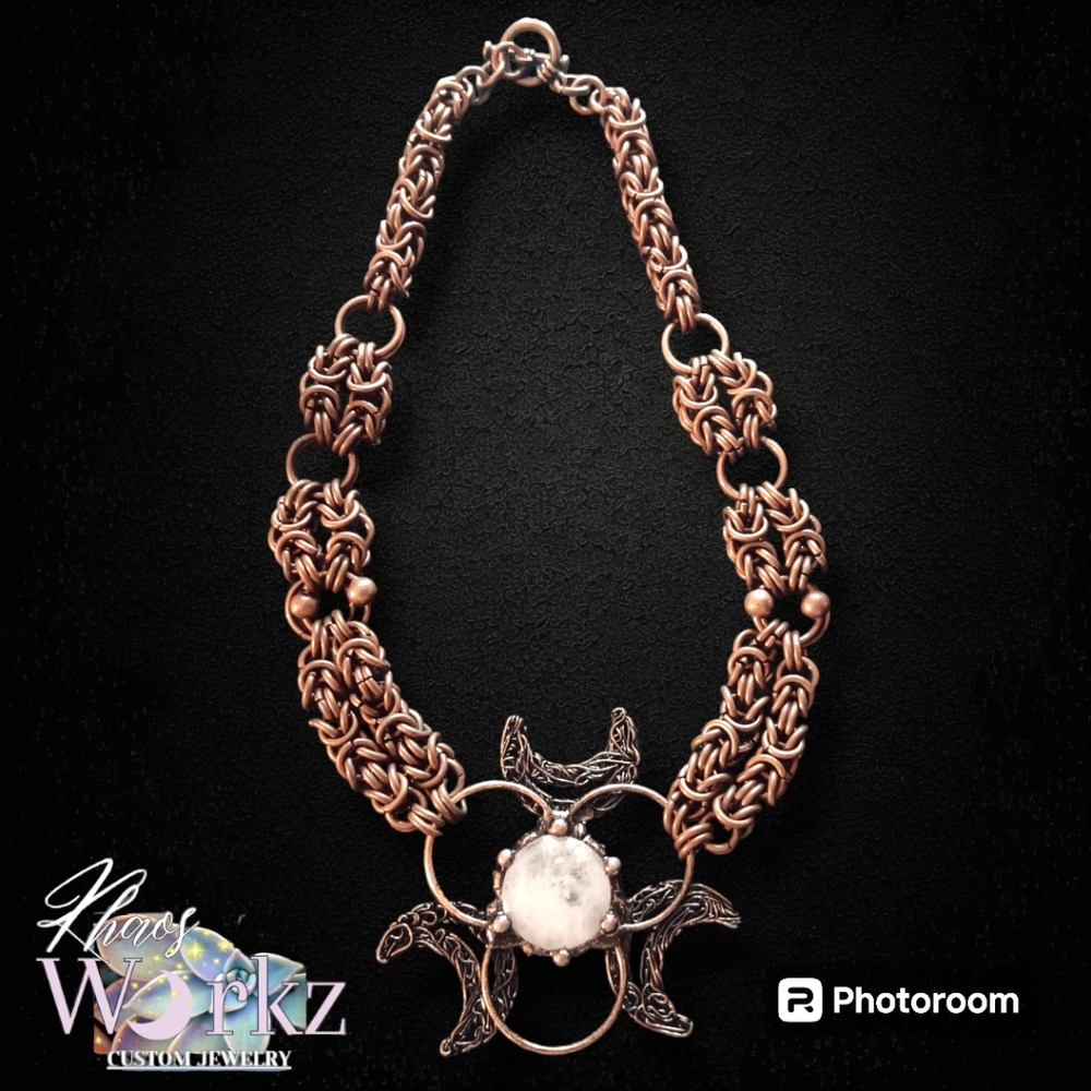 HAZMAT Handmade Chain Maille Necklace